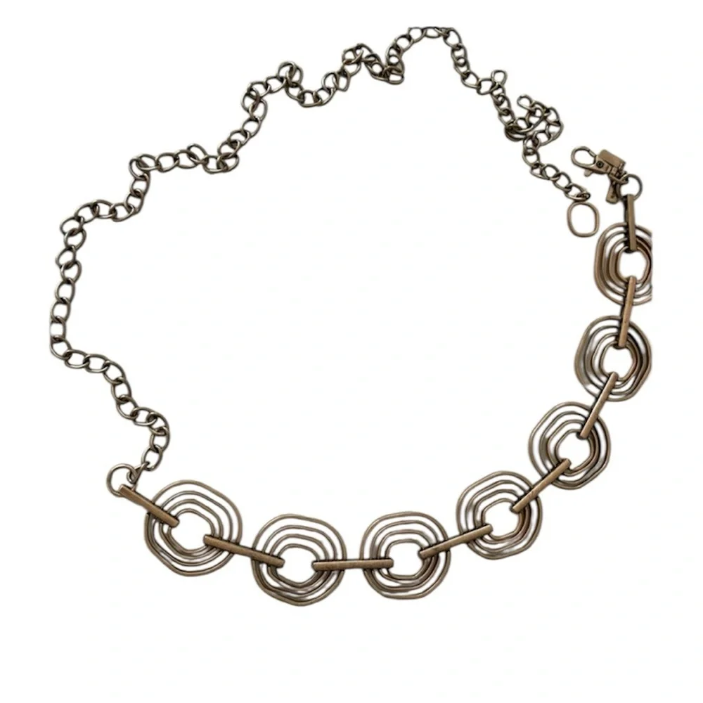 Chico's Golden Toned Metal Belt.